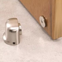 Prendedor de Porta Magnético Chão Zamac Imab CROMADO - Casa das Fechaduras